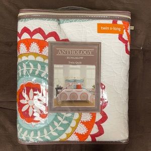 Anthology Bungalow Reversible Twin XL Quilt